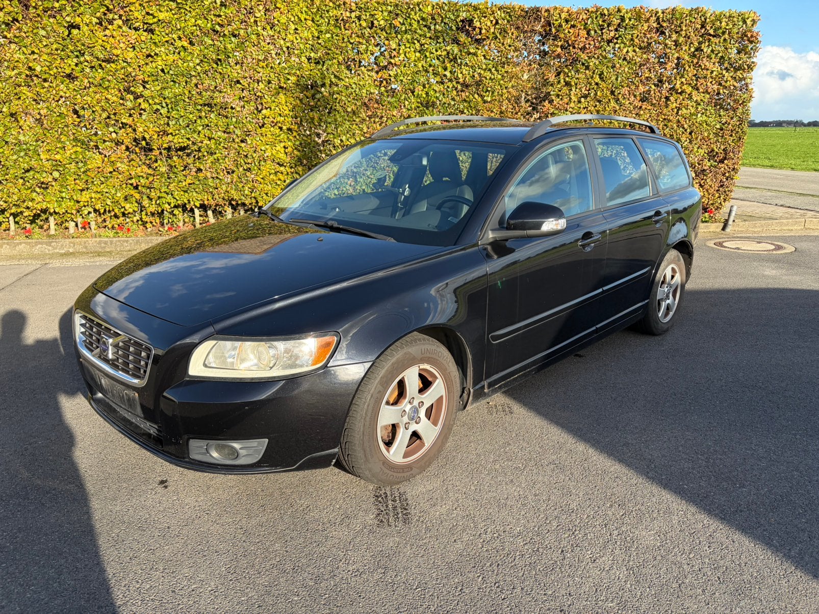 Volvo v50 1.6d bouwjaar 2010 248000km, Autos, Euro 5, Achat, Entreprise, Noir