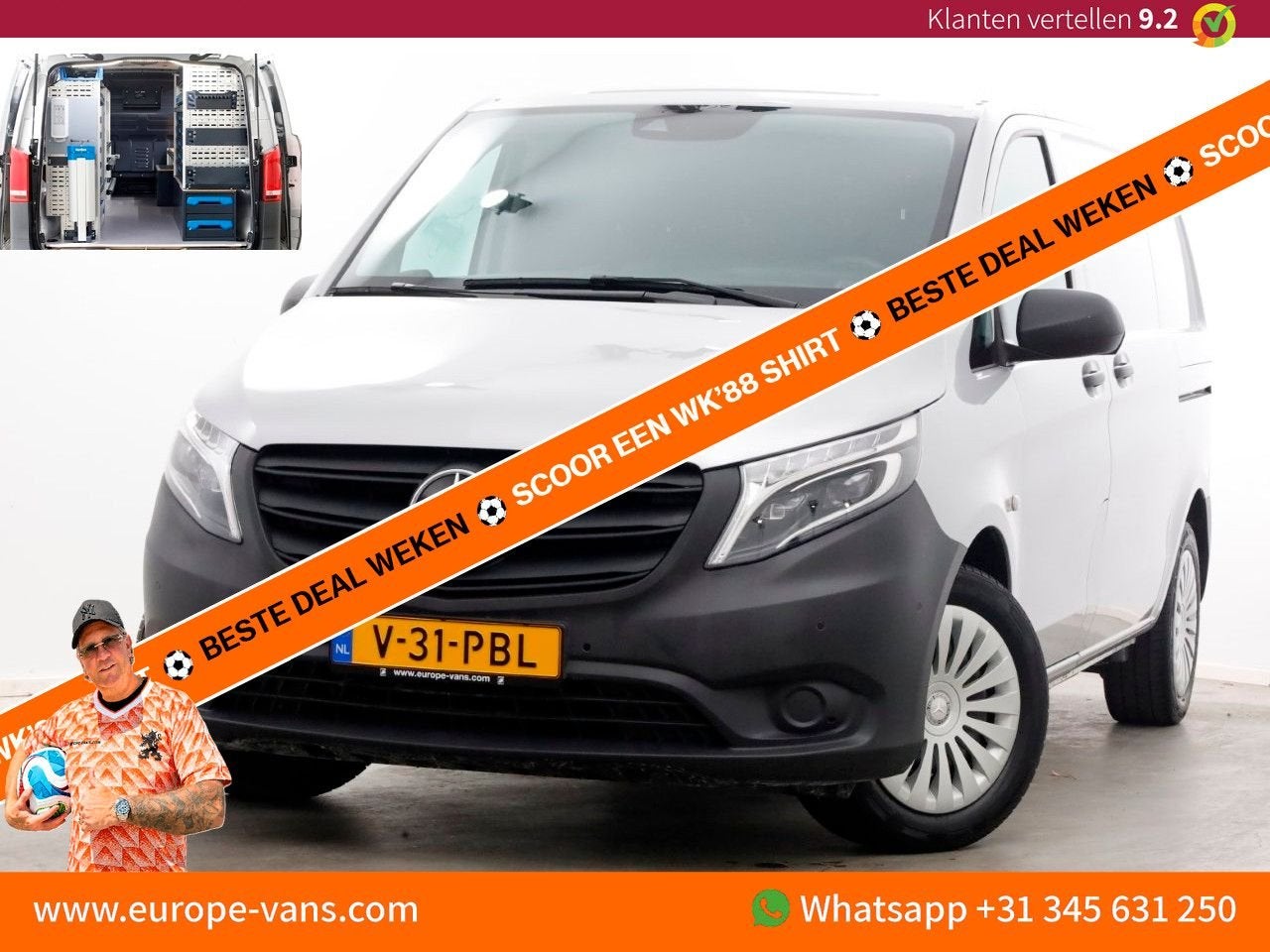 Mercedes-Benz Vito 114 CDI 136pk Compact 9G Automaat 2x Schu, Autos, Camionnettes & Utilitaires, 197 g/km, Argent ou Gris, Achat