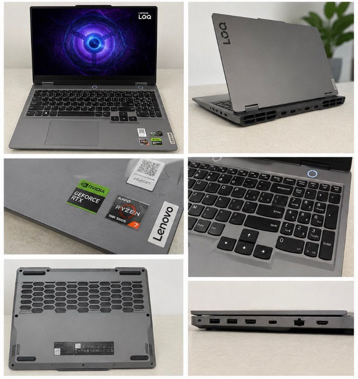 Lenovo LOQ 15ARP9 Gaming Laptop,Ryzen 7,RTX4070 met Garantie, Computers en Software, Windows Laptops, Zo goed als nieuw, 16 inch