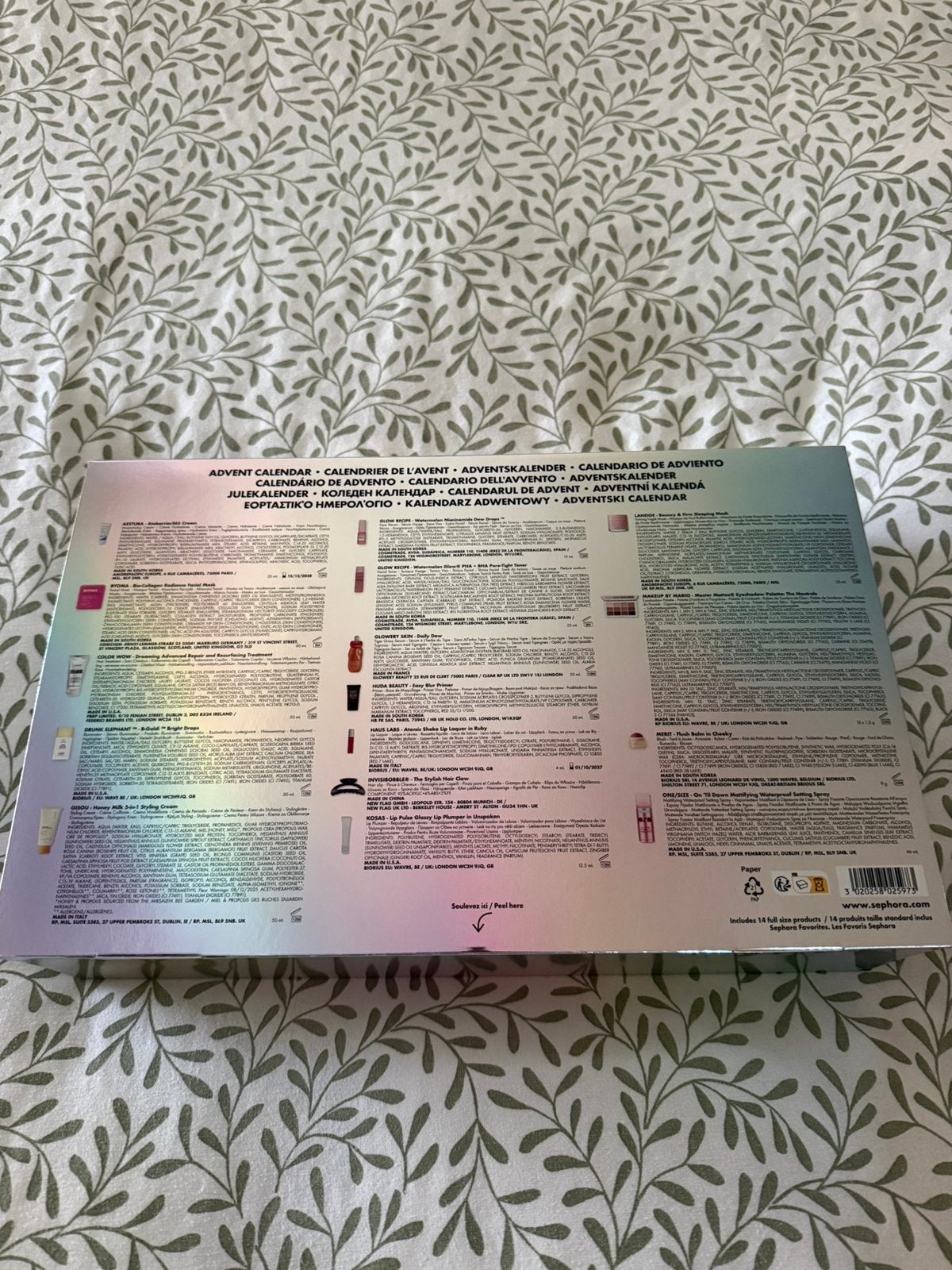 Calendrier de l’avent sephora favorite 2026, Handtassen en Accessoires, Ophalen of Verzenden, Zo goed als nieuw