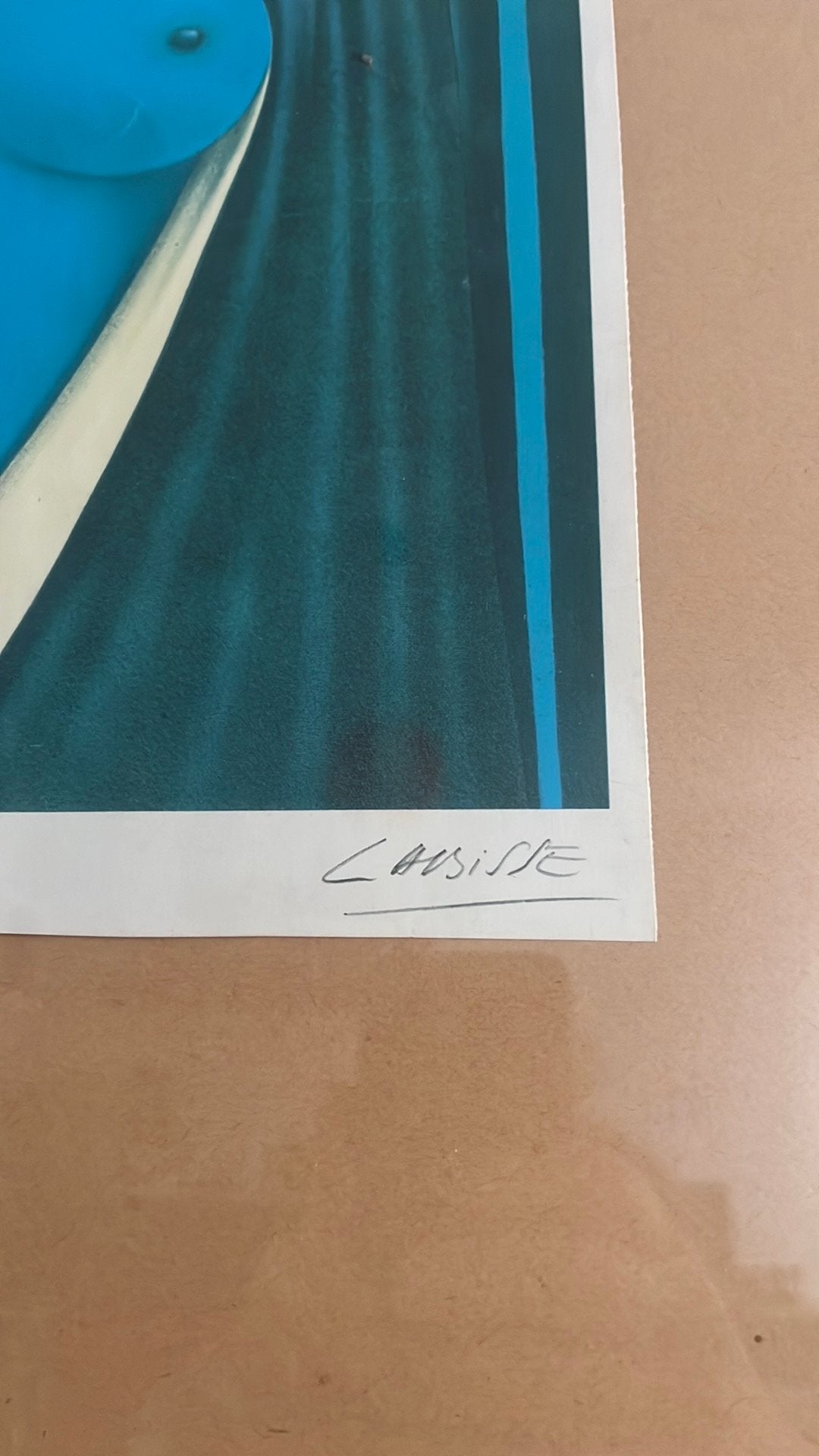 Gravure Labisse signée, Enlèvement