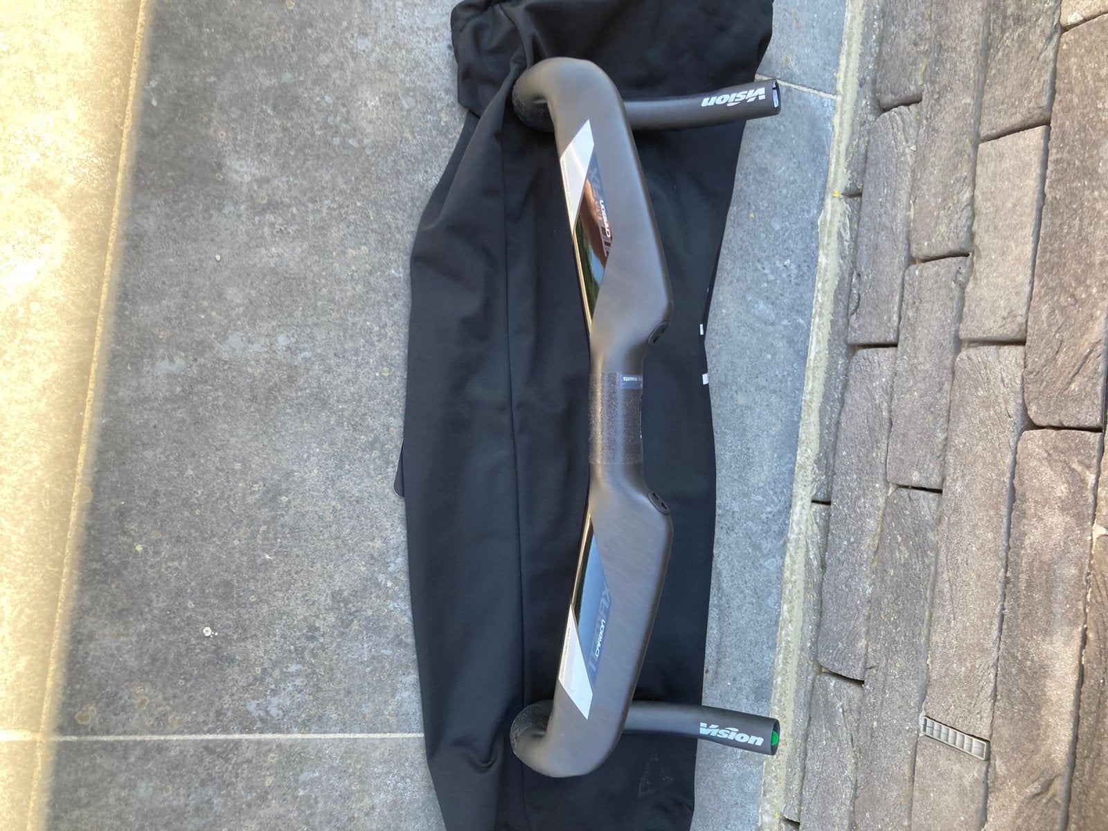 Vision trimax aero carbon stuur, Fietsen en Brommers, Stuur, Ophalen of Verzenden, Zo goed als nieuw, Racefiets