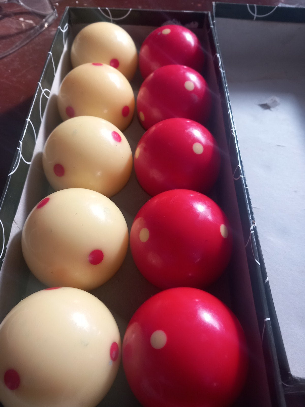 biljart ballen, Enlèvement