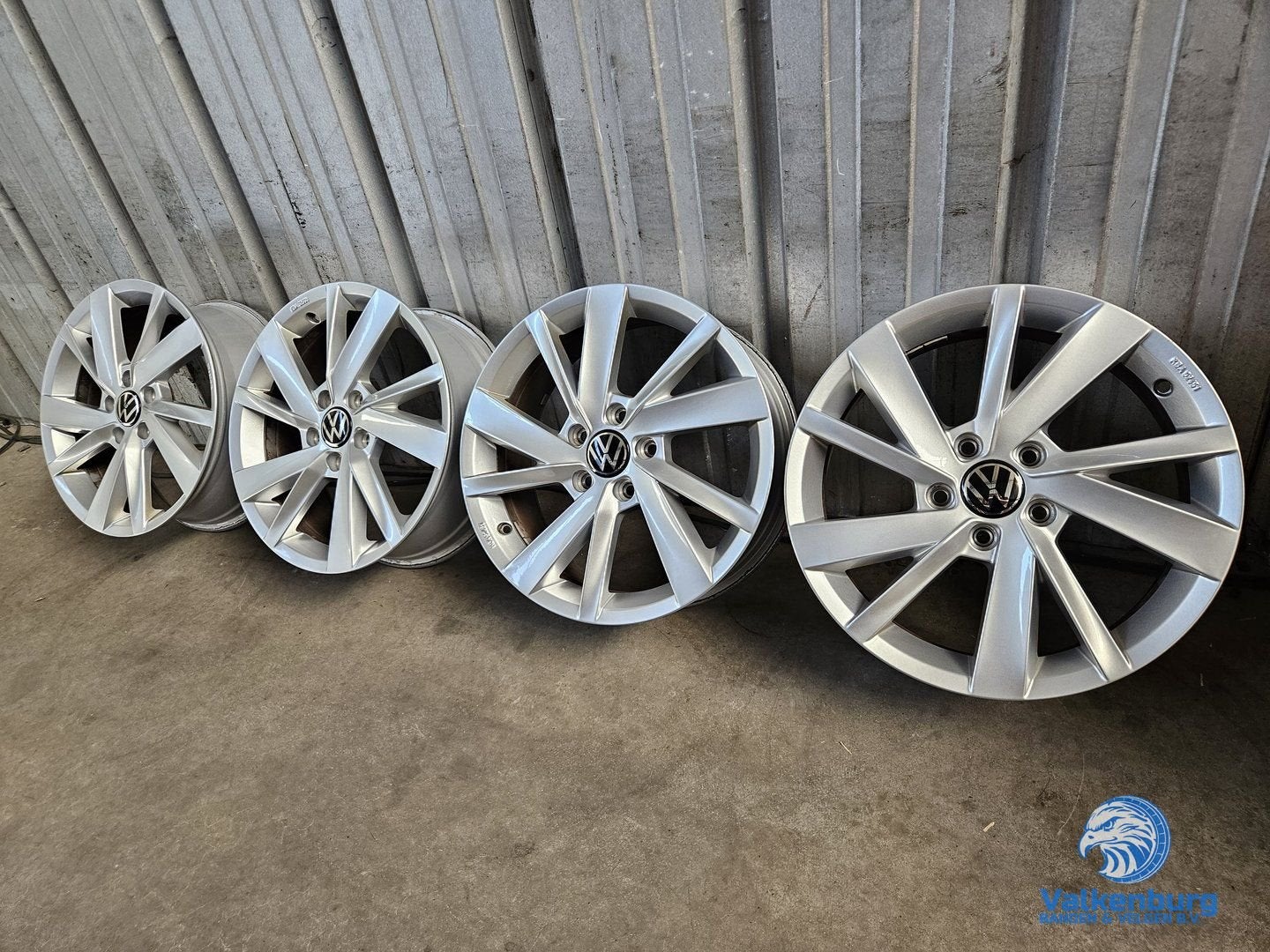 Originele VW Golf 8 5H Gavia 17 inch velgen 5x112, Auto-onderdelen, Banden en Velgen, Gebruikt, Velg(en), -, -