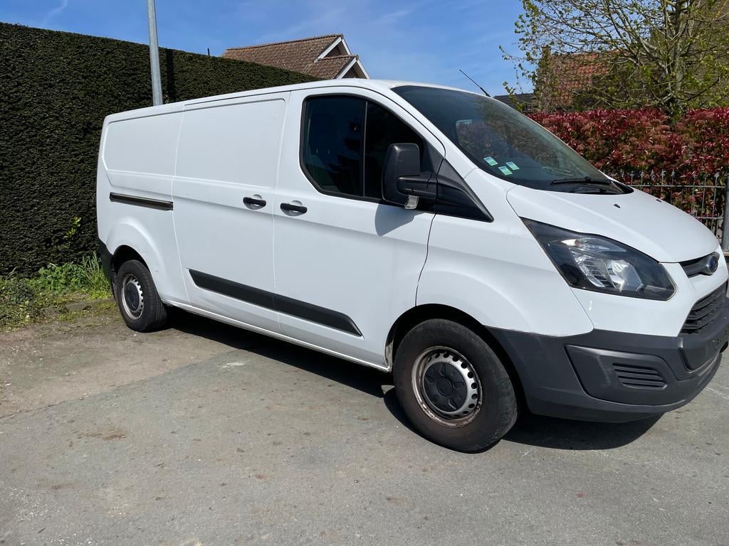 Ford Transit Custom 2.0TDCI 77KW L2-H1 LICHTE-VRACHT /MOTOR, Auto's, 116 g/km, Euro 6, Wit, Ford
