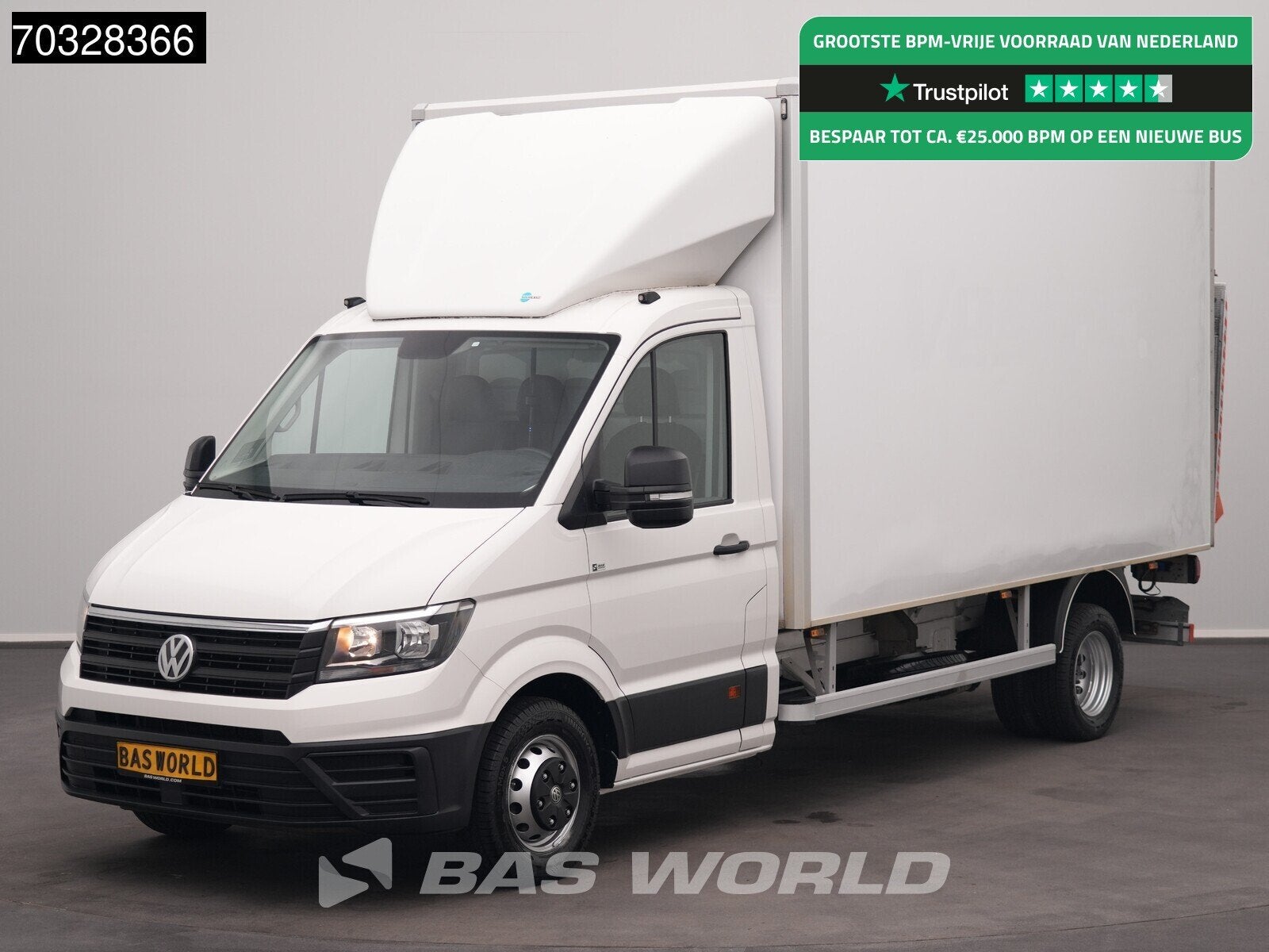 Volkswagen Crafter 177pk Laadklep Zijdeur Bakwagen Airco Cru, Auto's, Stof, Gebruikt, Euro 6, 4 cilinders