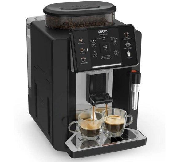 Gloednieuw en ongeopend Krups Sensation Espresso EA910A10, Ophalen, Espresso apparaat, 10 kopjes of meer, Nieuw
