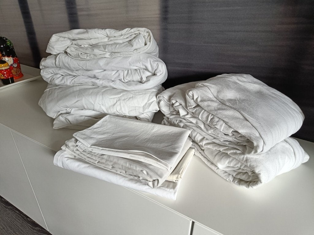 diverse1 pers hoeslakens, Huis en Inrichting, Slaapkamer | Beddengoed, Ophalen, Gebruikt, Eenpersoons, Hoeslaken of Sloop