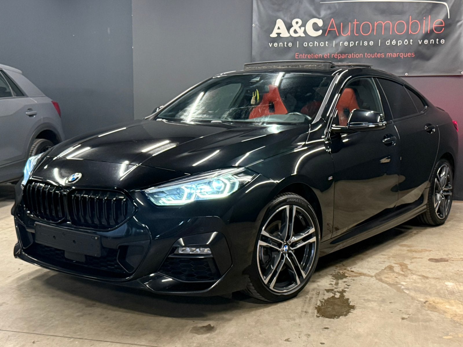 Bmw 216d Pack M 2022 Auto - Pano - Cuir, Autos, Cuir, Entreprise, Diesel, Automatique