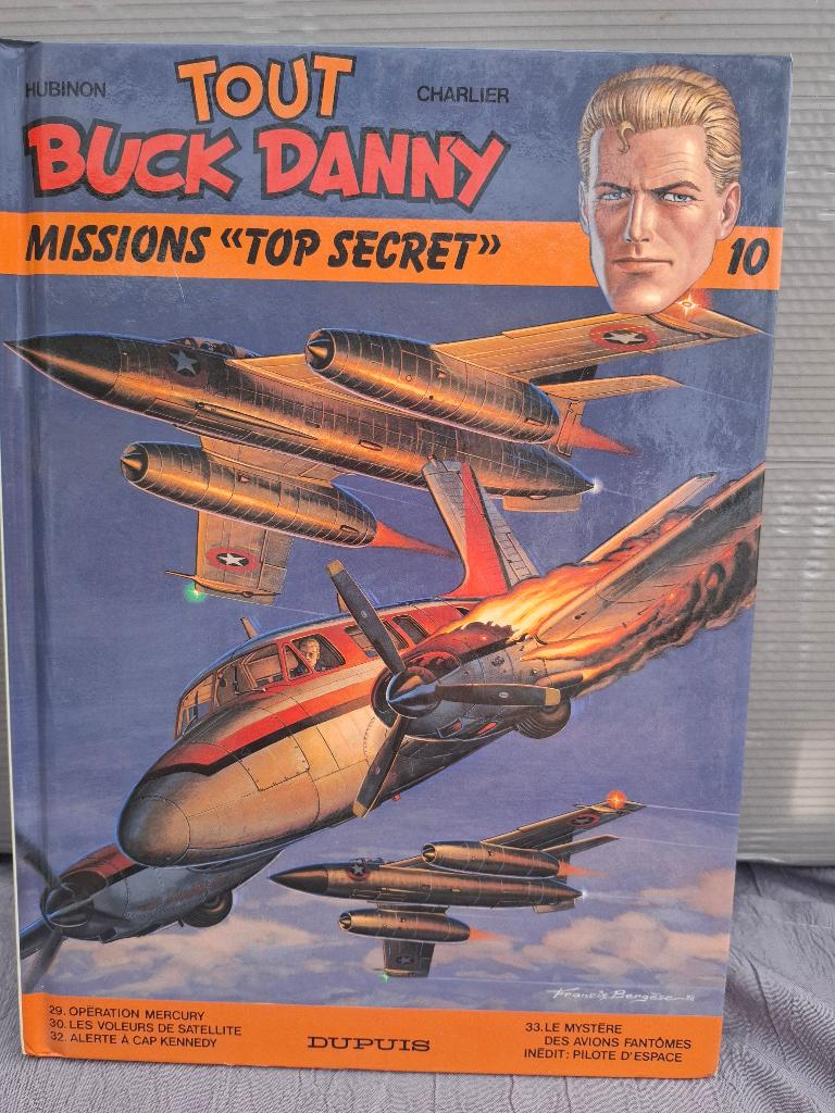 Alle Buck Danny T10-missies „topgeheim” CHARLIER DUPUIS, Ophalen