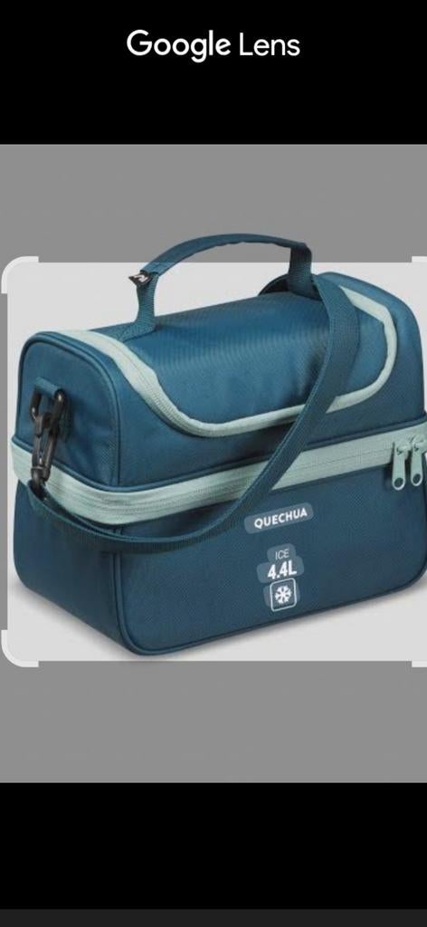 Quechua  nog goed  tas, Ophalen