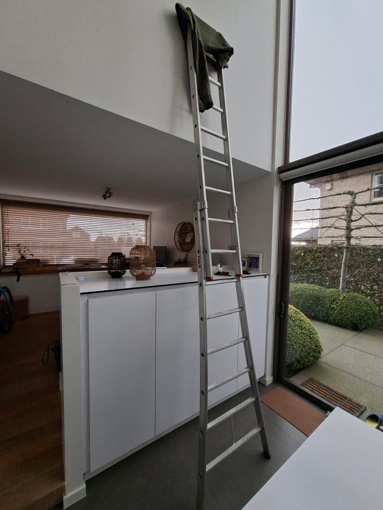 DAS ladder 2x8 treden, Doe-het-zelf en Bouw, Ophalen, Ladder