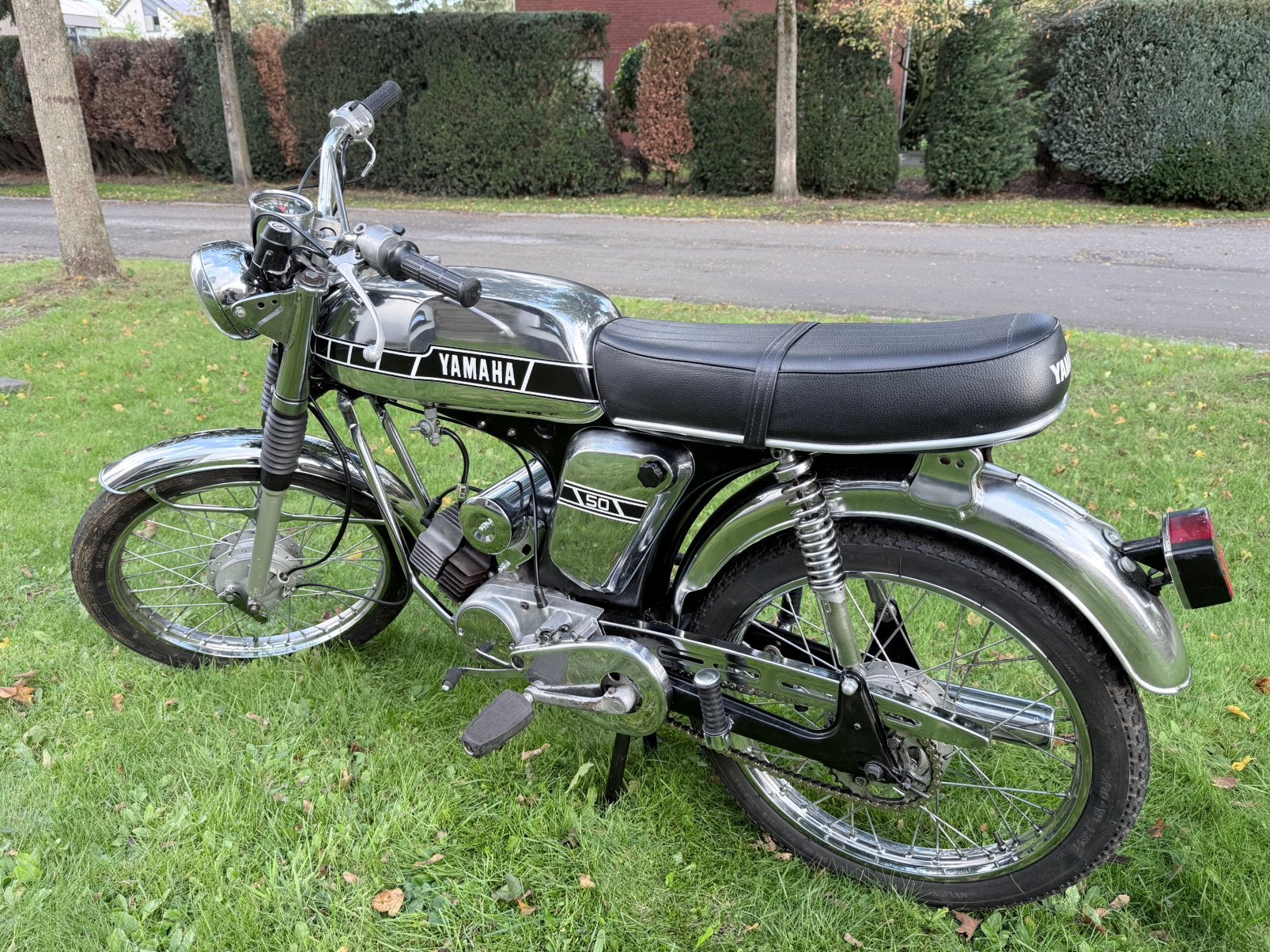 Yamaha fs1 3E9 50cc 1979 brommer, Fietsen en Brommers, Ophalen, Yamaha, Klasse B (45 km/u), 4 versnellingen