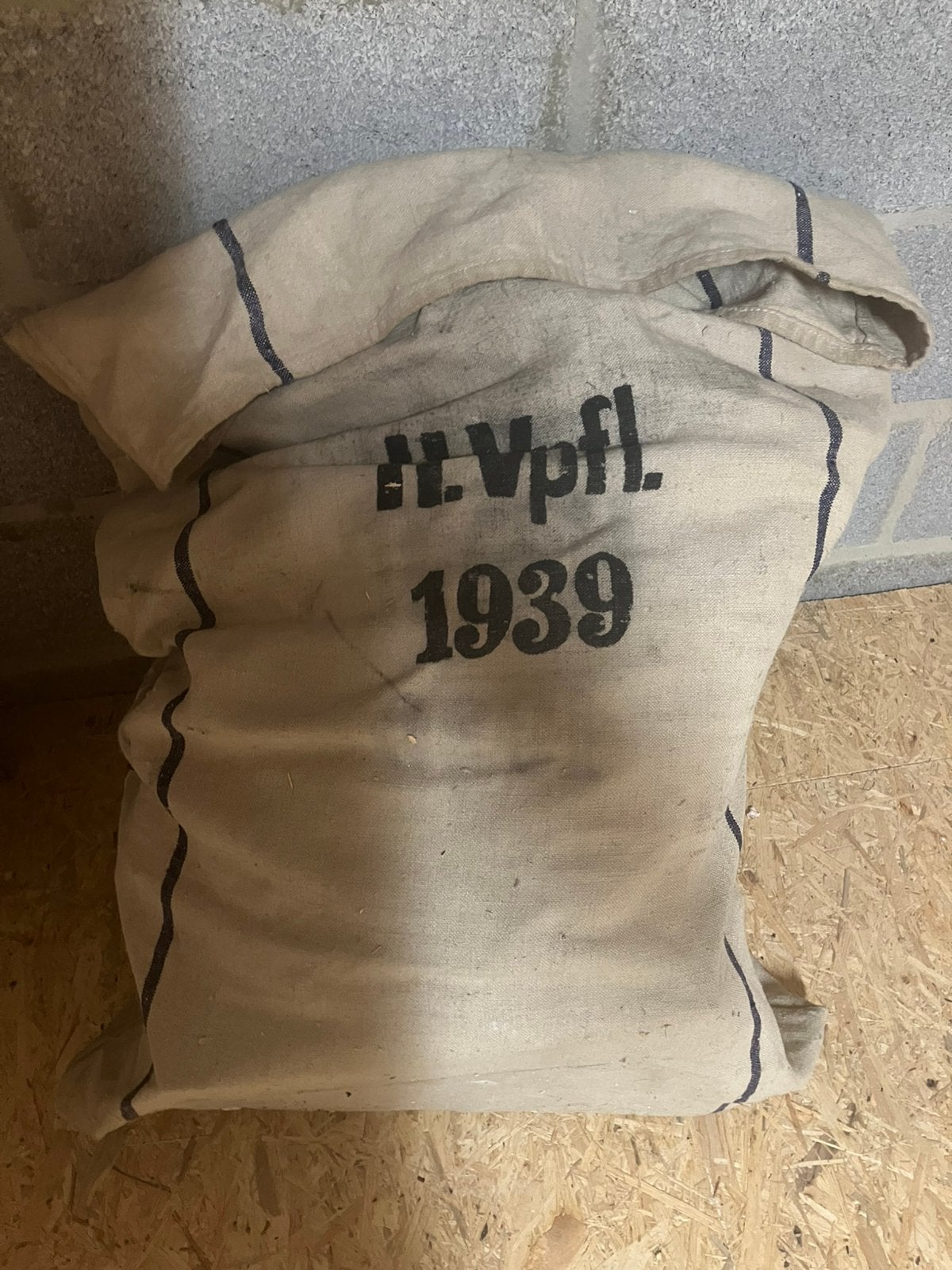 Sac allemand ww2 1939, Collections, Enlèvement