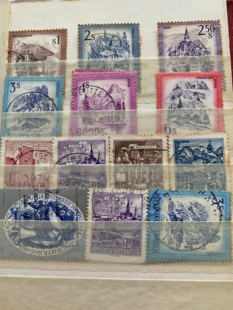 Oude postzegels van België en diverse 1970, Ophalen of Verzenden