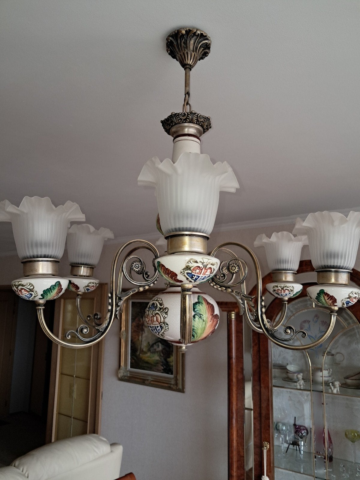 lusters in tin, Ophalen