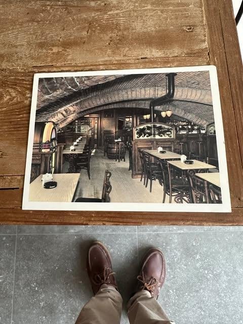carte postale l'estaminet de Kelderke Bruxelles, Enlèvement ou Envoi, Non affranchie, Bruxelles (Capitale)