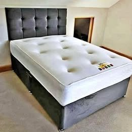 Bed of matras met gratis verzending, Verzenden, Nieuw, Tweepersoons, Overige kleuren