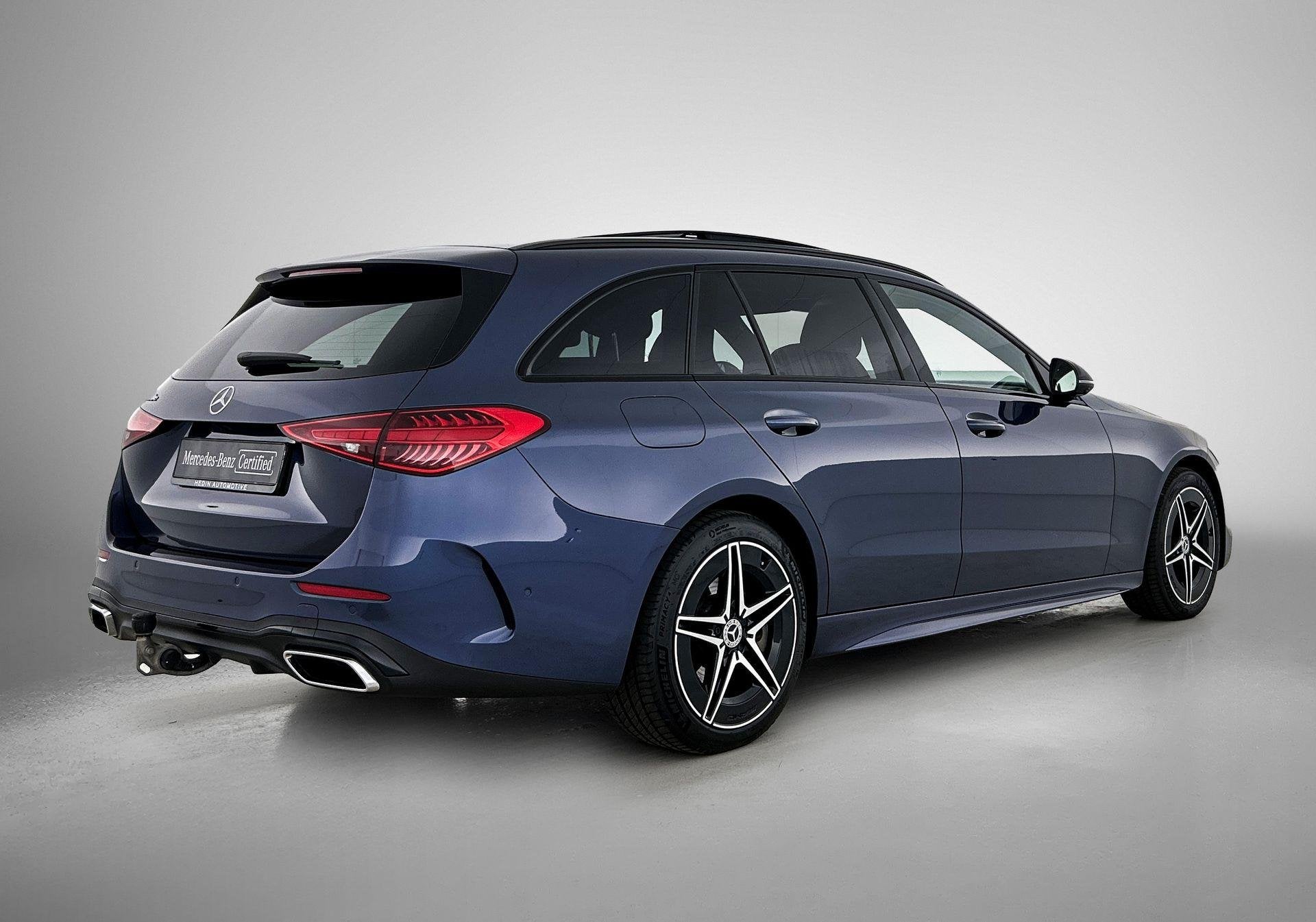Mercedes-Benz C-Klasse 300 e Break AMG Line | Night Pack | P, Auto's, Automaat, Dealer onderhouden, Zwart, 4 cilinders