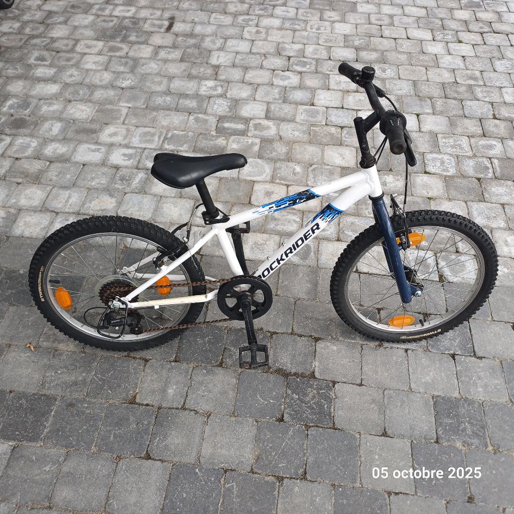 Vélo enfant B-Twin, Ophalen of Verzenden, Gebruikt, 20 inch of meer, B-Twin Decathlon