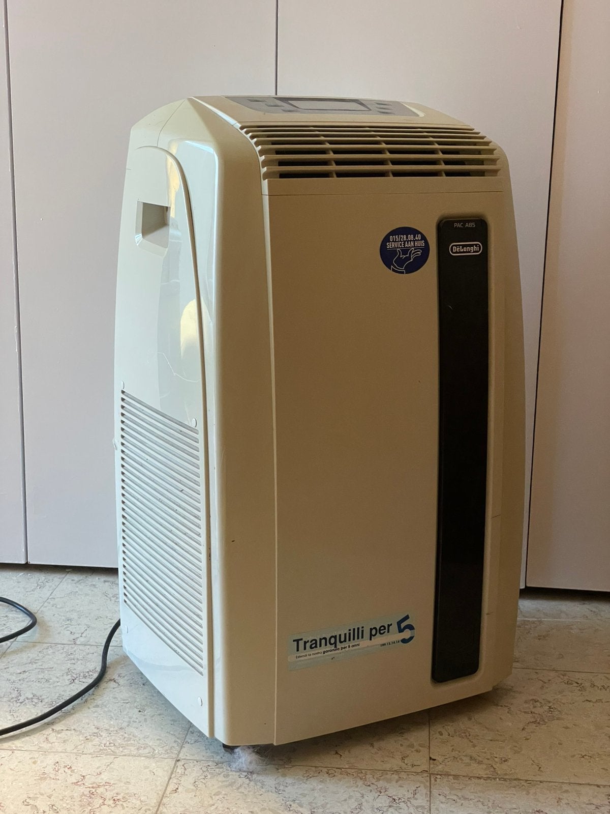 Mobiele airco. Werkt nog goed, afvoerslang mist, Electroménager, Refroidissement et Déshumidification, 1 vitesse, Moins de 60 m³