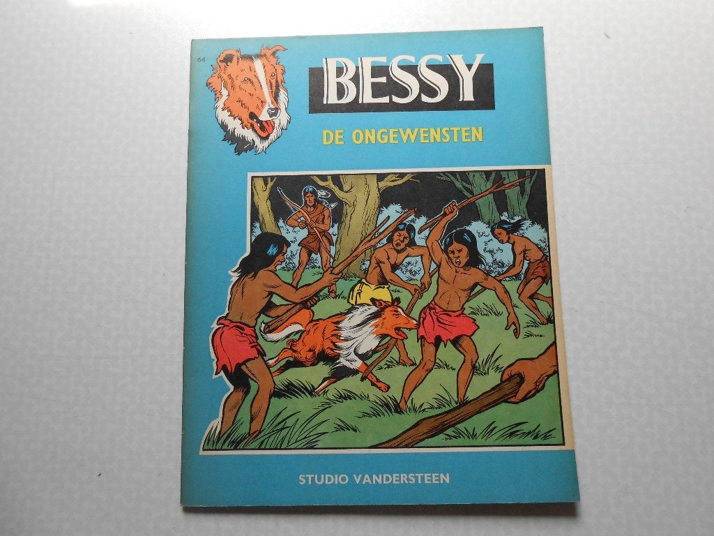 Bessy 64 De ongewensten 1966 1 ste druk., Boeken, Willy Vandersteen, Eén stripboek, Nieuw, Ophalen of Verzenden