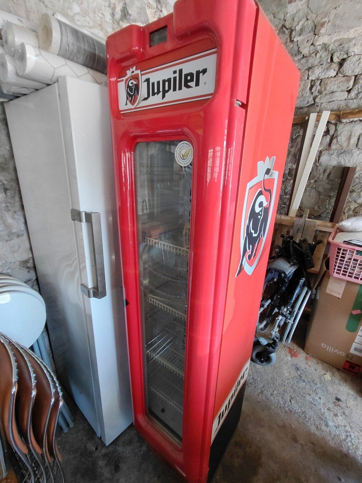 frigo retro, Enlèvement