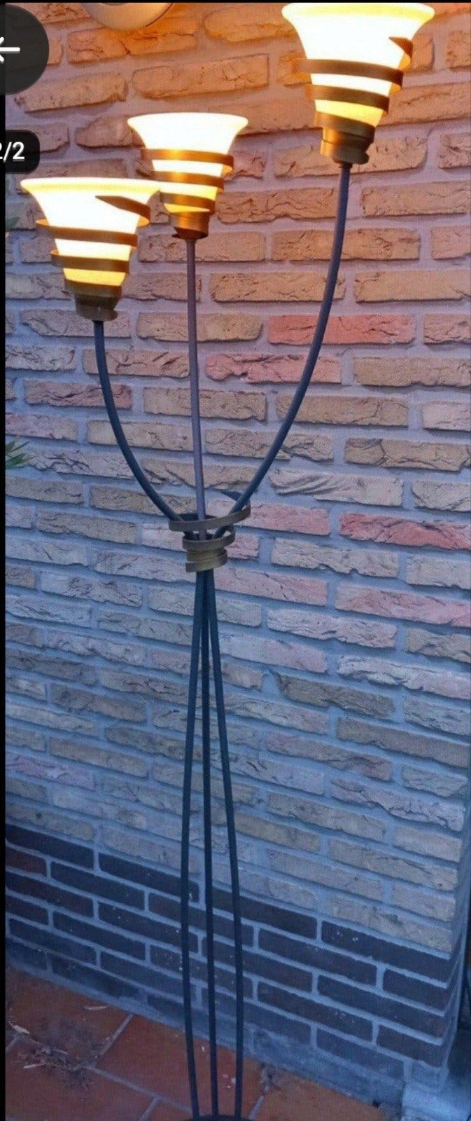 staanlamp, Ophalen