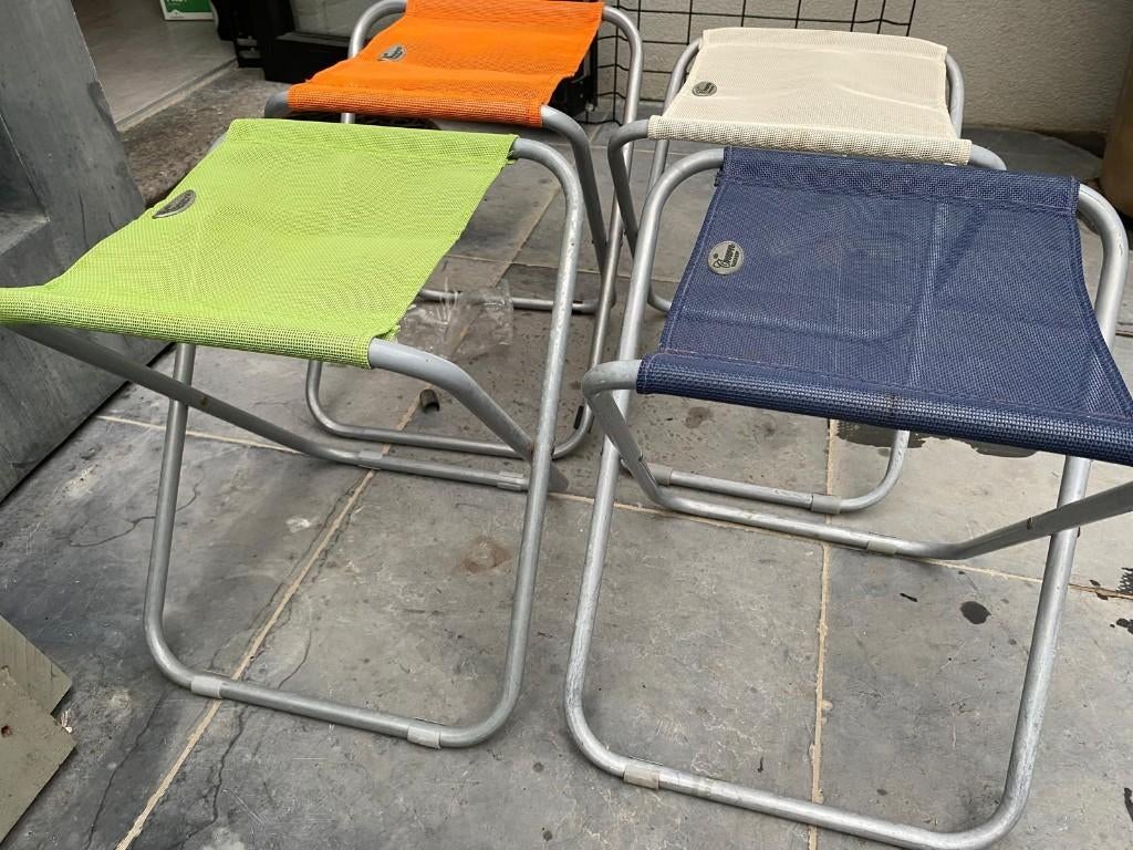 Plooi stoelen, Ophalen, Zo goed als nieuw, Inklapbaar
