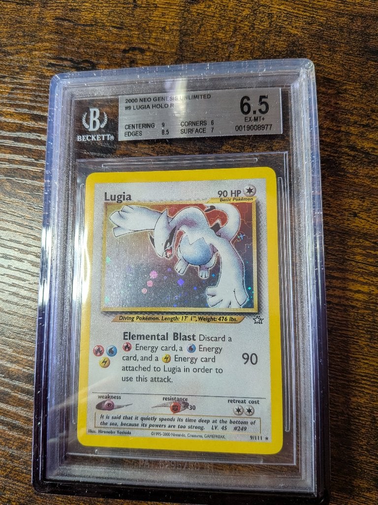 Lugia Neo Genesis #9, Enlèvement ou Envoi