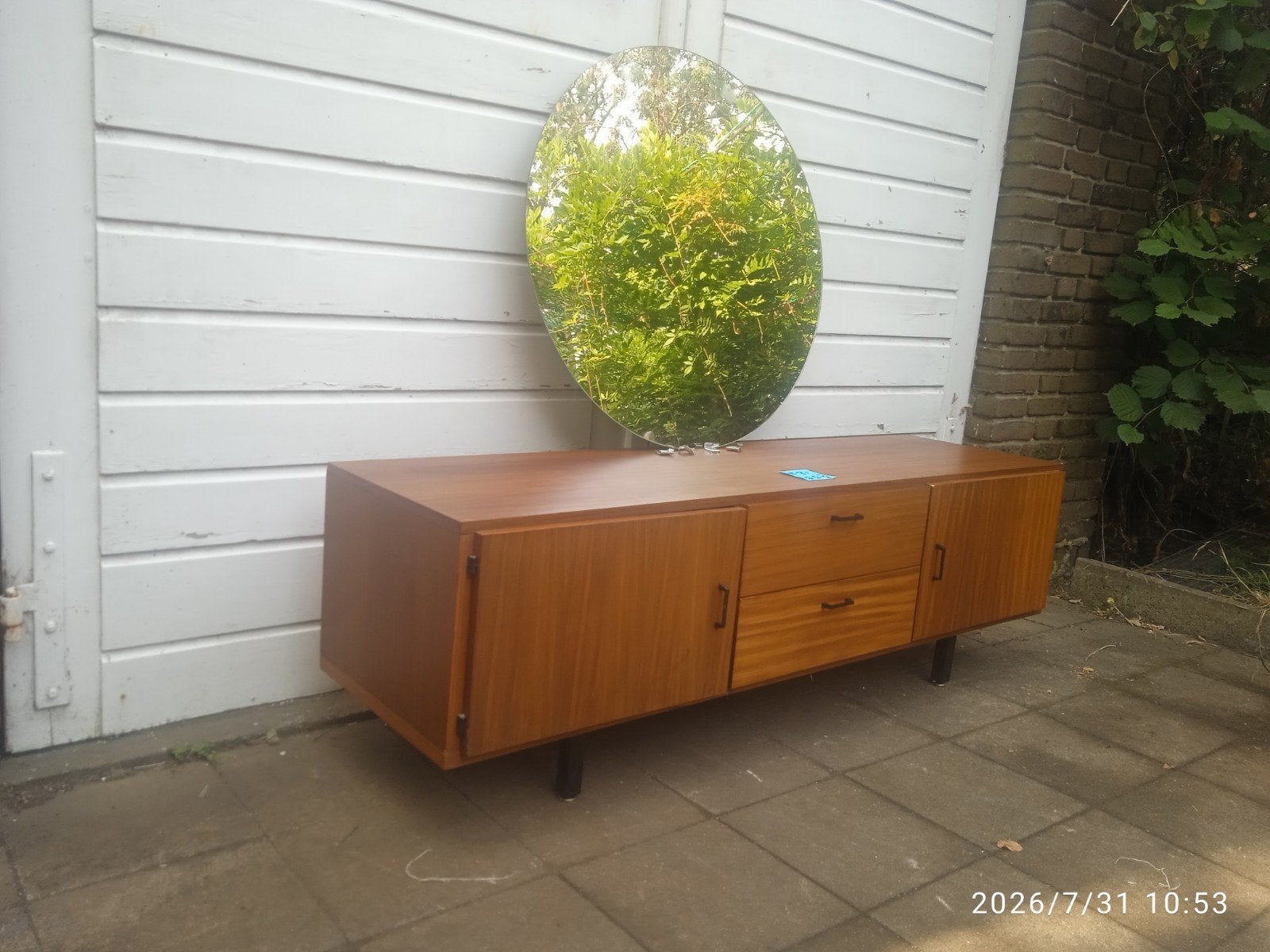 Simpla Lux dressoir spiegelkast side board jaren 60., Ophalen