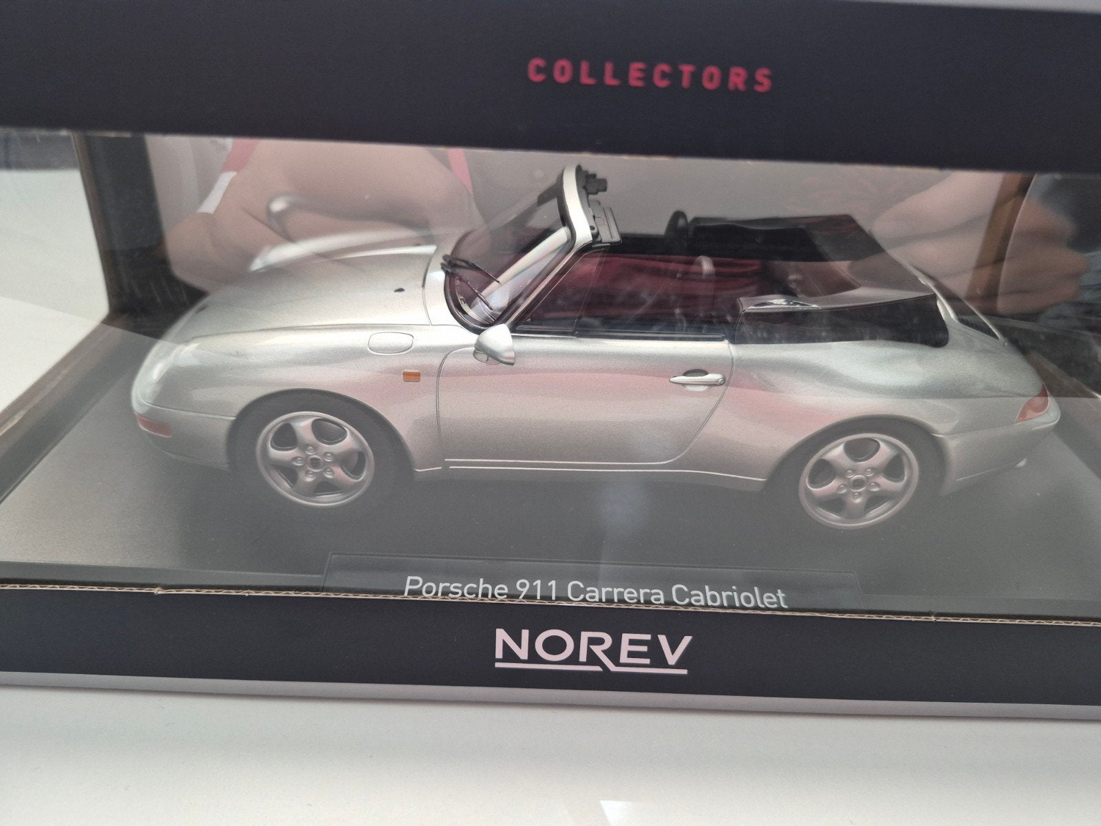NOREV 1/18 Porsche 911 Carrera Cabriolet 1993 (187592), Hobby & Loisirs créatifs, Voitures miniatures | 1:18, Enlèvement ou Envoi