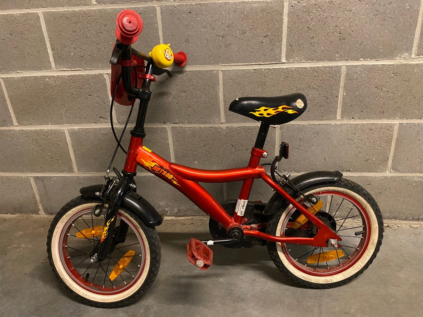 Vélo Garçon 4 ans, Enlèvement, Utilisé, Frein sur jante, Moins de 16 pouces