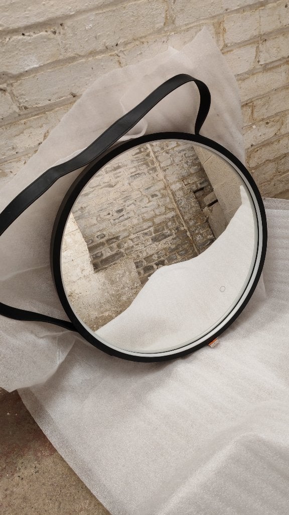 Miroir de salle de bain avec lumière Barber, Neuf, Moins de 100 cm, Enlèvement, 50 à 100 cm