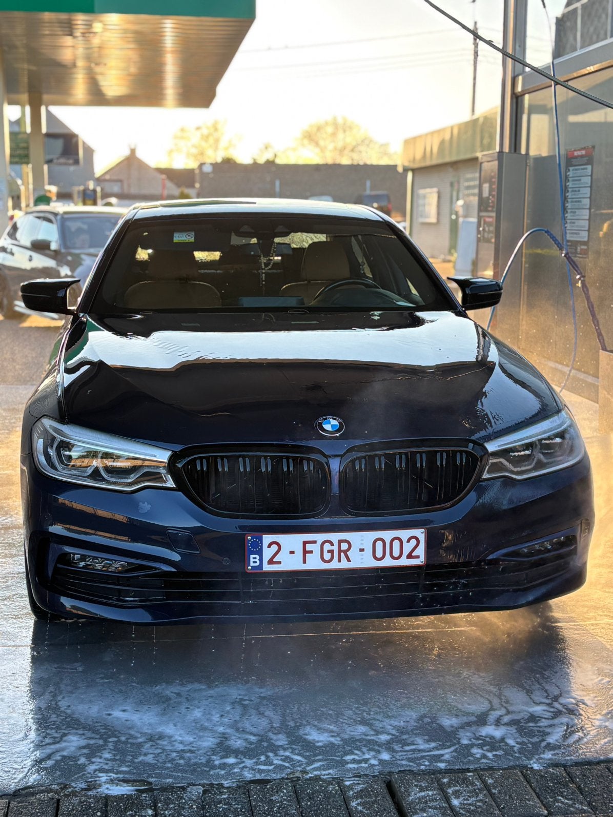 BMW series 5 2019, Automaat, Achterwielaandrijving, Adaptive Cruise Control, Blauw