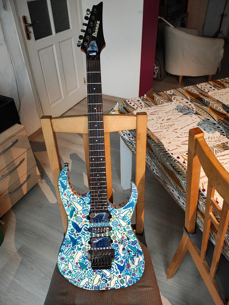 Ibanez RG1570 Prestige - uniek model, Muziek en Instrumenten, Snaarinstrumenten | Gitaren | Elektrisch, Ophalen, Gebruikt, Solid body
