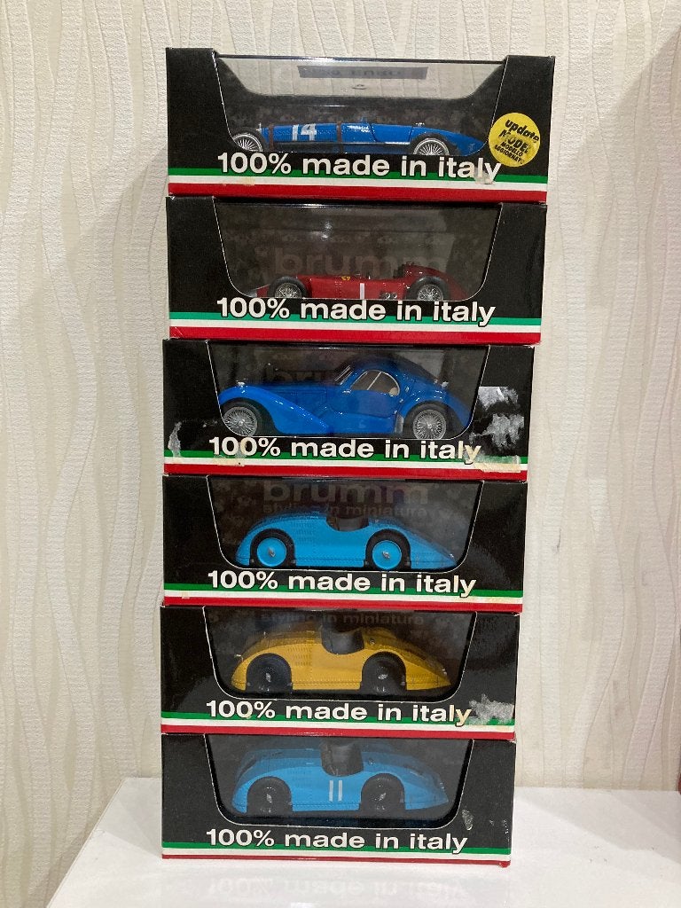 zolderopruiming: modelauto's van BRUMM schaal 1:43, Ophalen of Verzenden, Zo goed als nieuw, Auto, Overige merken