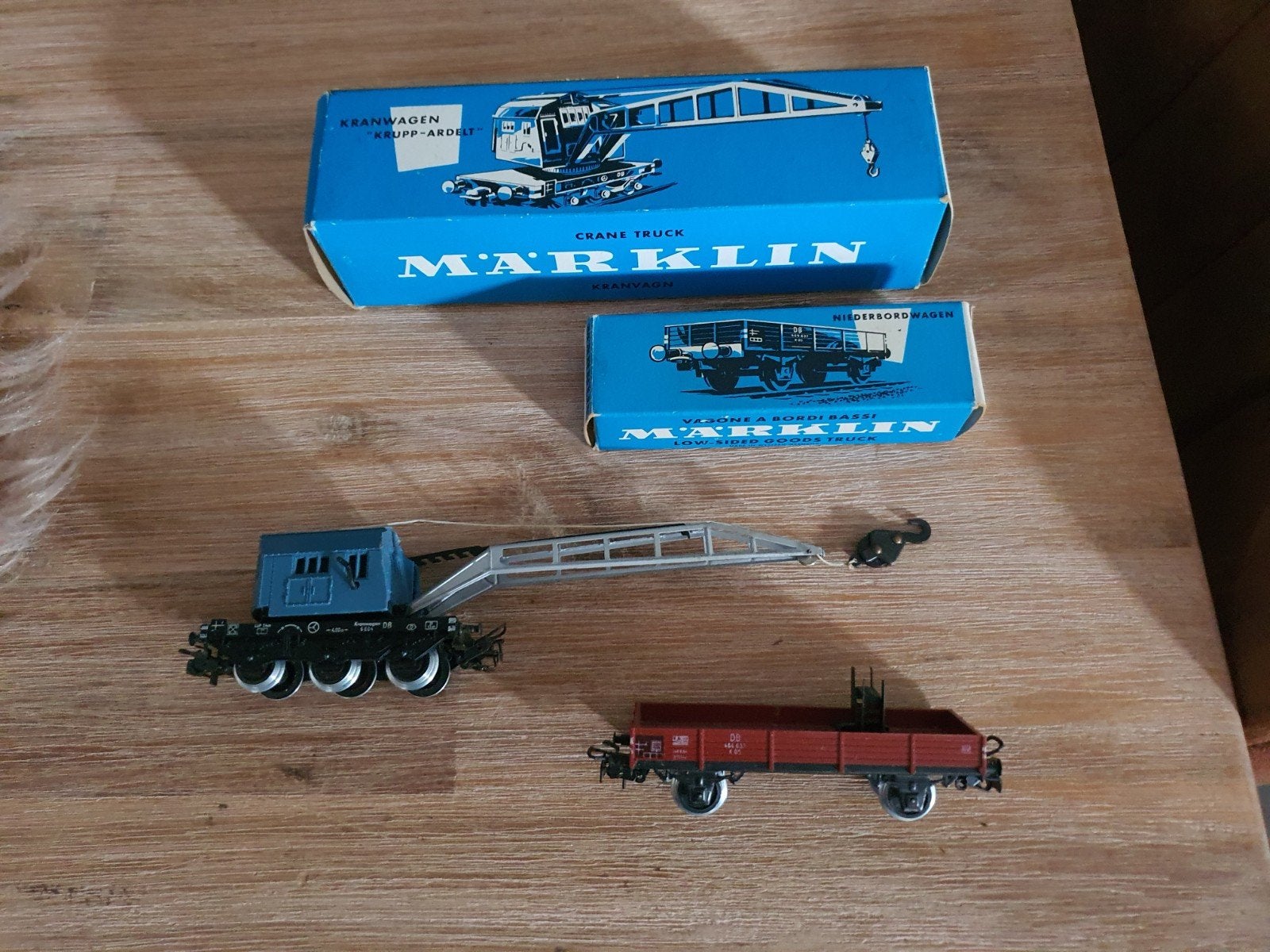 marklin kraanwagen set 4611 ho 60s, Ophalen