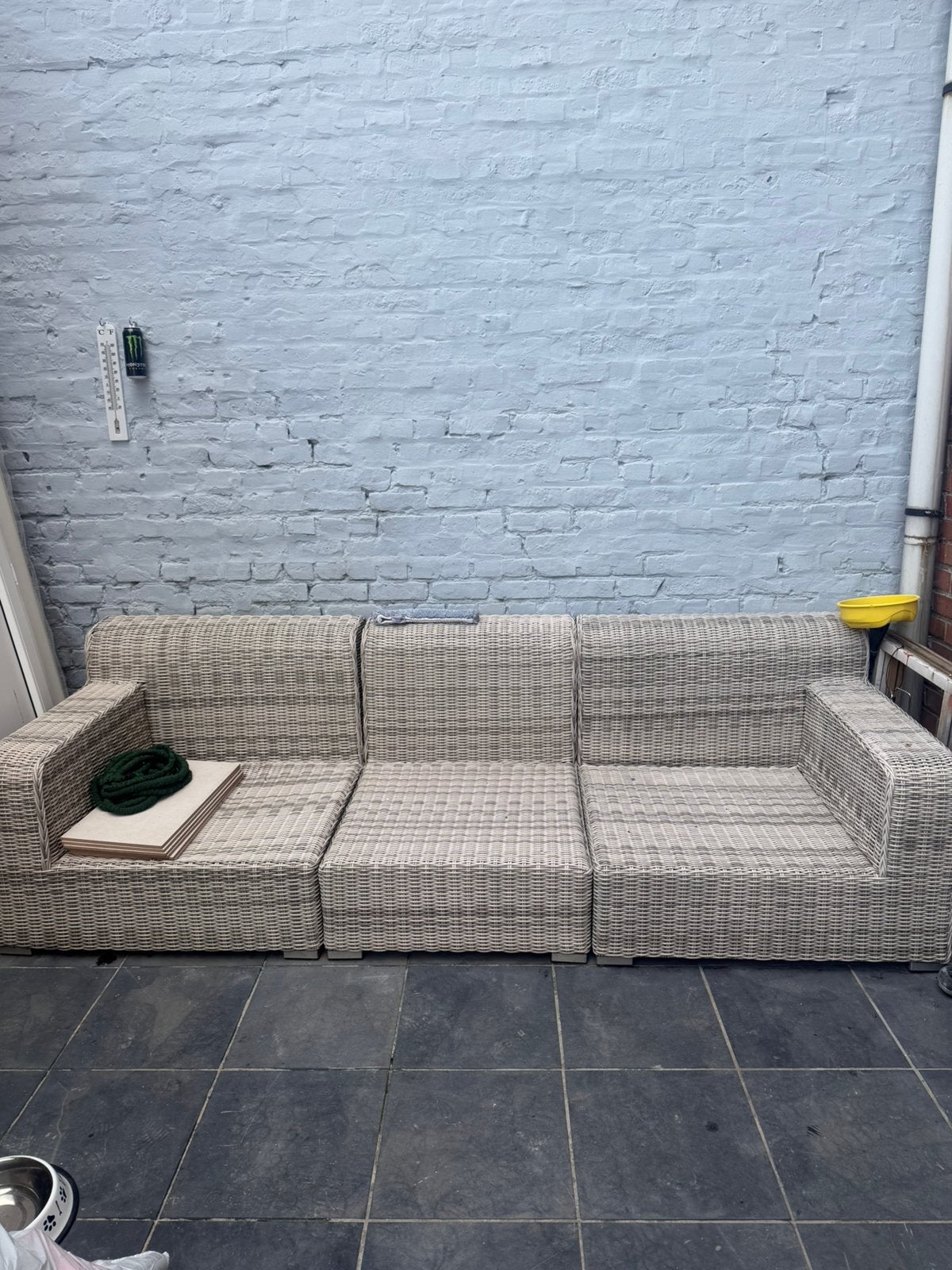 Loungeset zonder kussens -nieuwprijs was boven de 1000€, Ophalen, Zo goed als nieuw, Loungeset