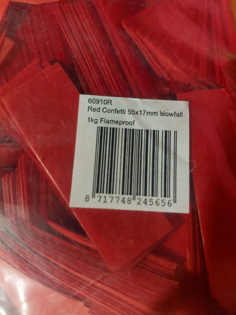 confetti zakken 8Kilo, Hobby en Vrije tijd, Ophalen, Nieuw, Feestartikel