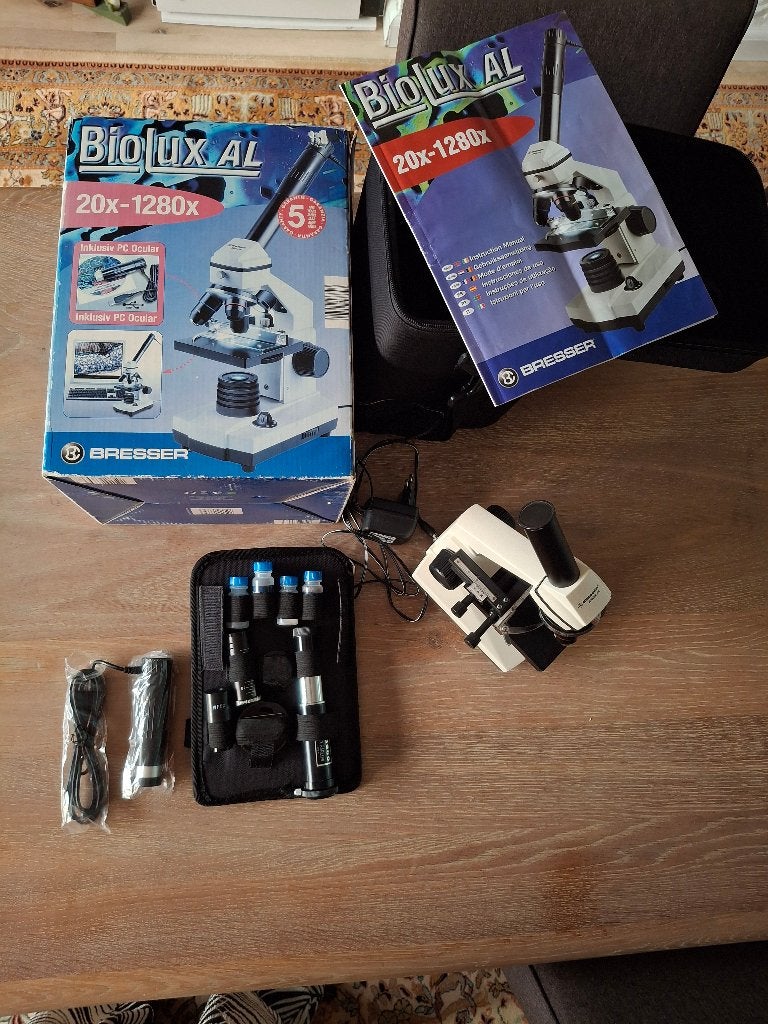 Microscopen Bresser Microscoop - Biolux NV 20x-1280x, TV, Hi-fi & Vidéo, Matériel d'optique | Microscopes, Enlèvement
