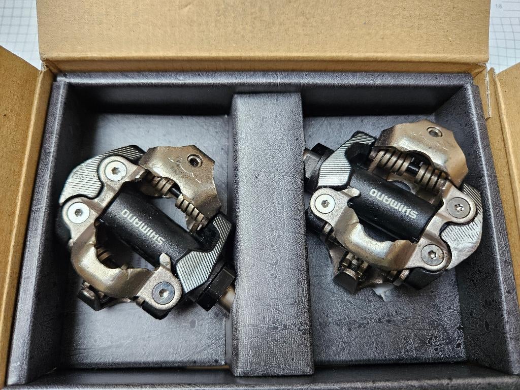 Shimano Deore XT MTB pedalen, Fietsen en Brommers, Schimano, Gebruikt, Staal, Racefiets