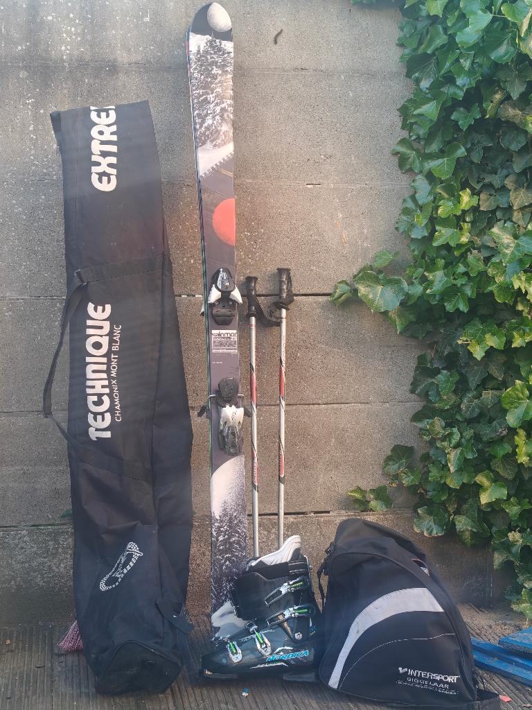 Ski en botten, Sport en Fitness, Skiën en Langlaufen, 180 cm of meer, Zo goed als nieuw, Ophalen, Overige merken