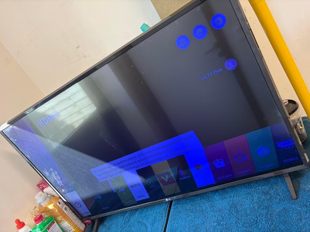 Lg Smart tv 43 inch, Ophalen, Zo goed als nieuw, LG, Smart TV