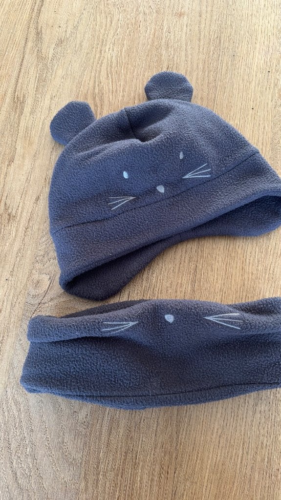 Set muts en sjaal kind filou, Kinderen en Baby's, Ophalen of Verzenden, Zo goed als nieuw, 122 t/m 128, FILOU & FRIENDS.