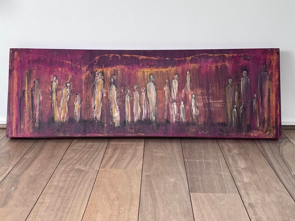 Schilderij catharina Rooms 120x40, Antiek en Kunst, Ophalen