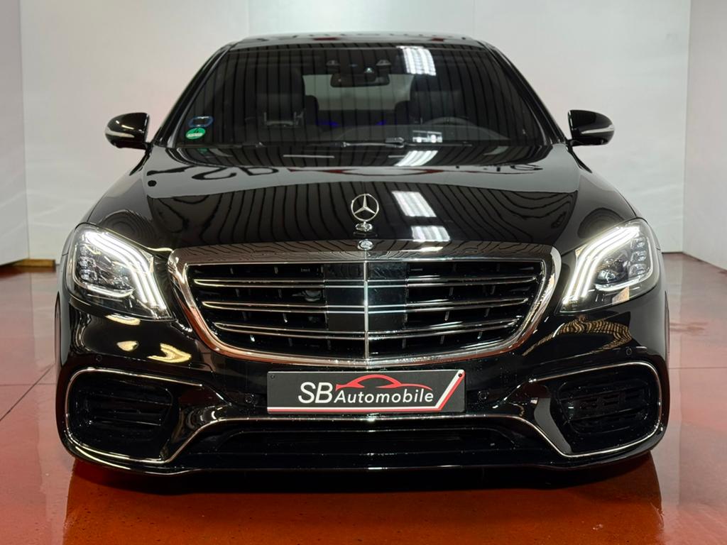 Mercedes-Benz S 500 L S63 LOOK/NIGHT VISION/MASSAGE/GARANTIE, Auto's, Mercedes-Benz, 430 kW, Zwart, Bedrijf, 5 deurs