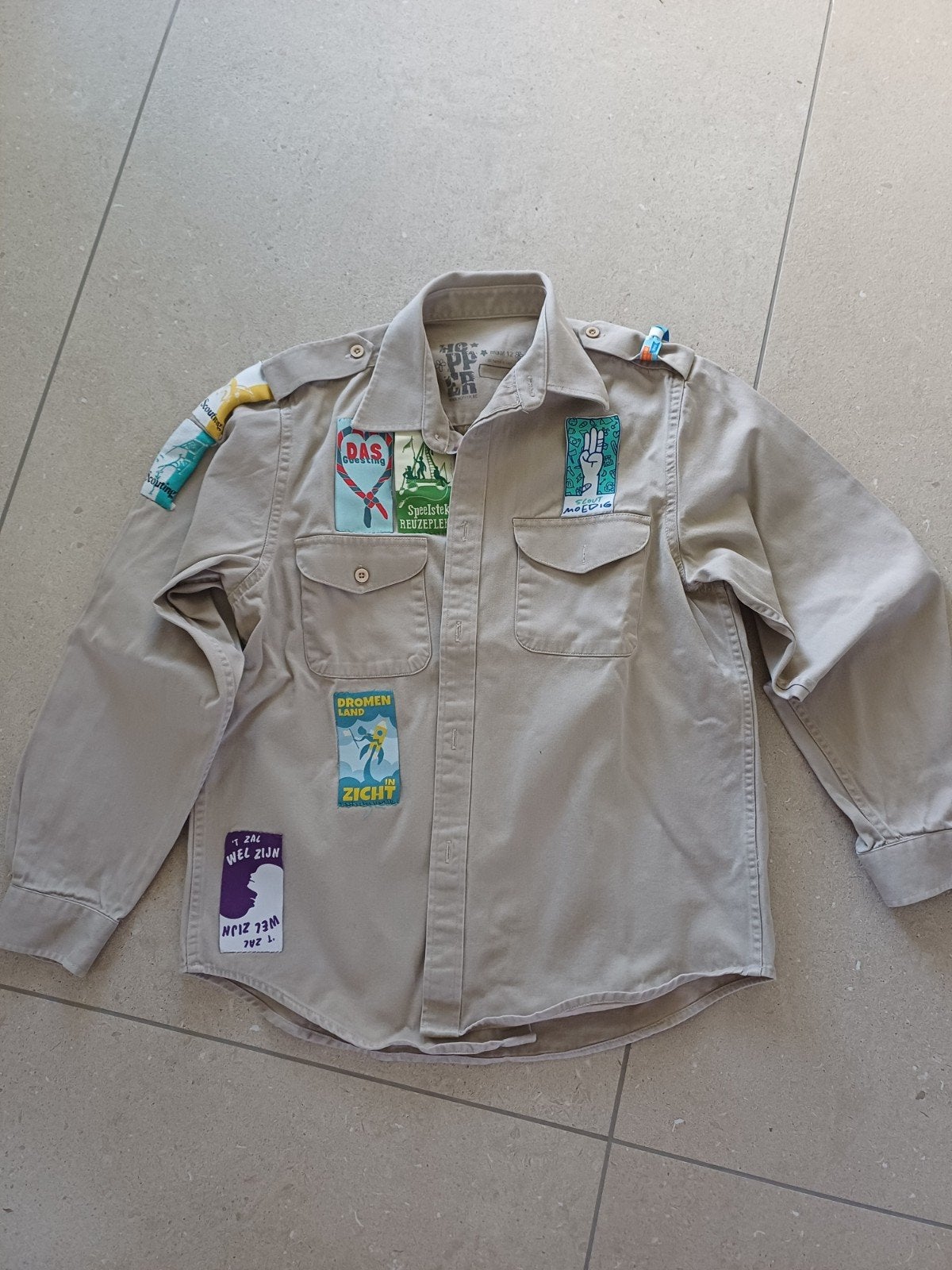 Scouts Hemd maat 12, Ophalen