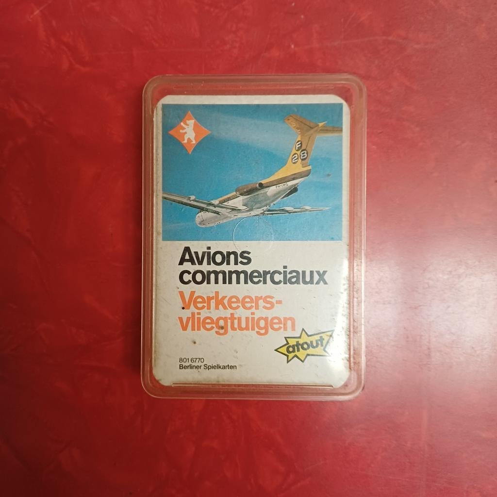 Berliner kwartet spel Vliegtuig, Verzamelen, Ophalen of Verzenden, Speelkaart(en)