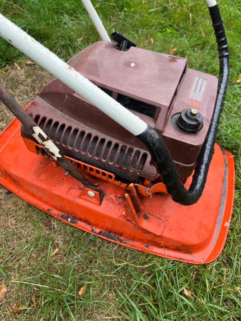Tondeuse flymo thermique à réparer, Tuin en Terras, Ophalen, Gebruikt, Flymo, Benzine-grasmaaier